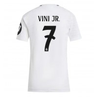 Camisa de time de futebol Real Madrid Vinicius Junior #7 Replicas 1º Equipamento Feminina 2024-25 Manga Curta